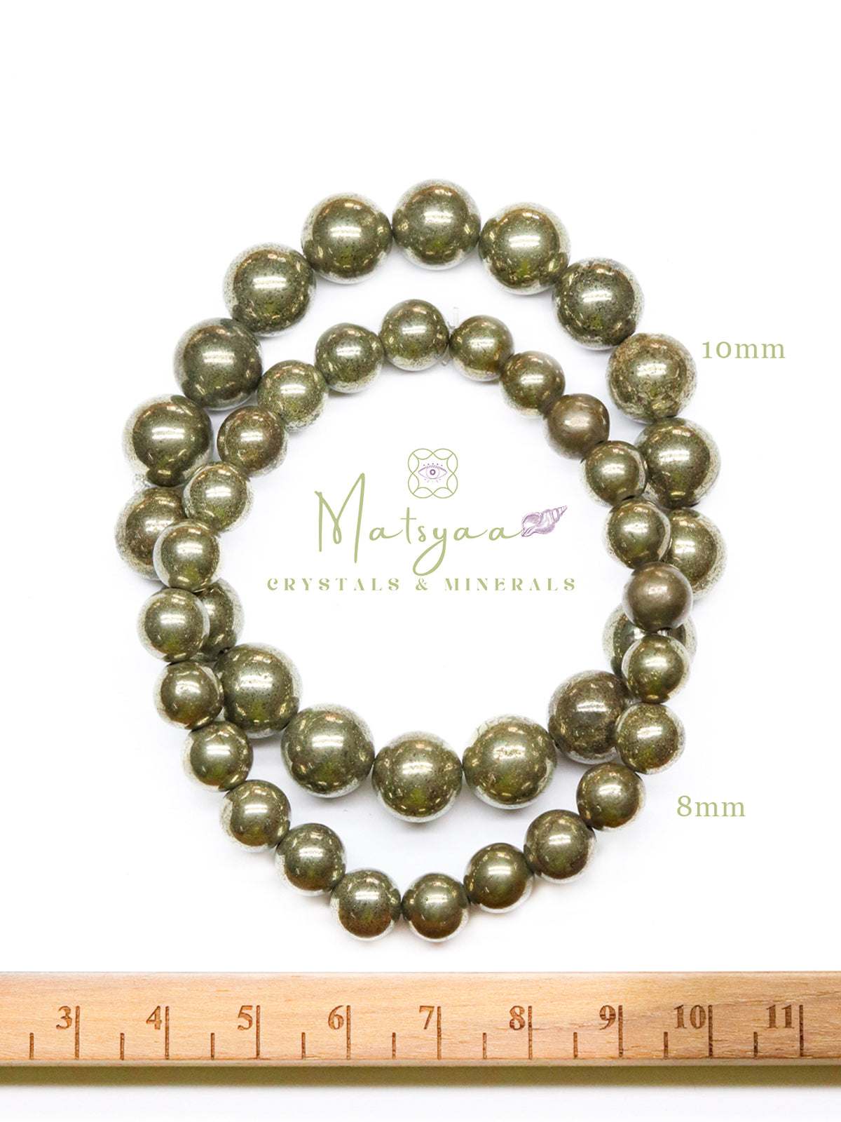 Natural Pyrite Bracelets