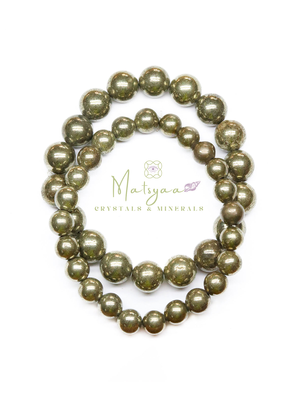 Natural Pyrite Bracelets