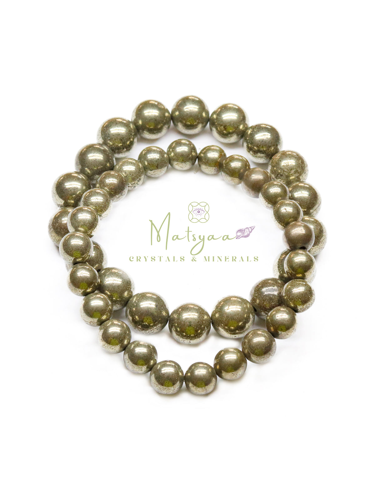 Natural Pyrite Bracelets