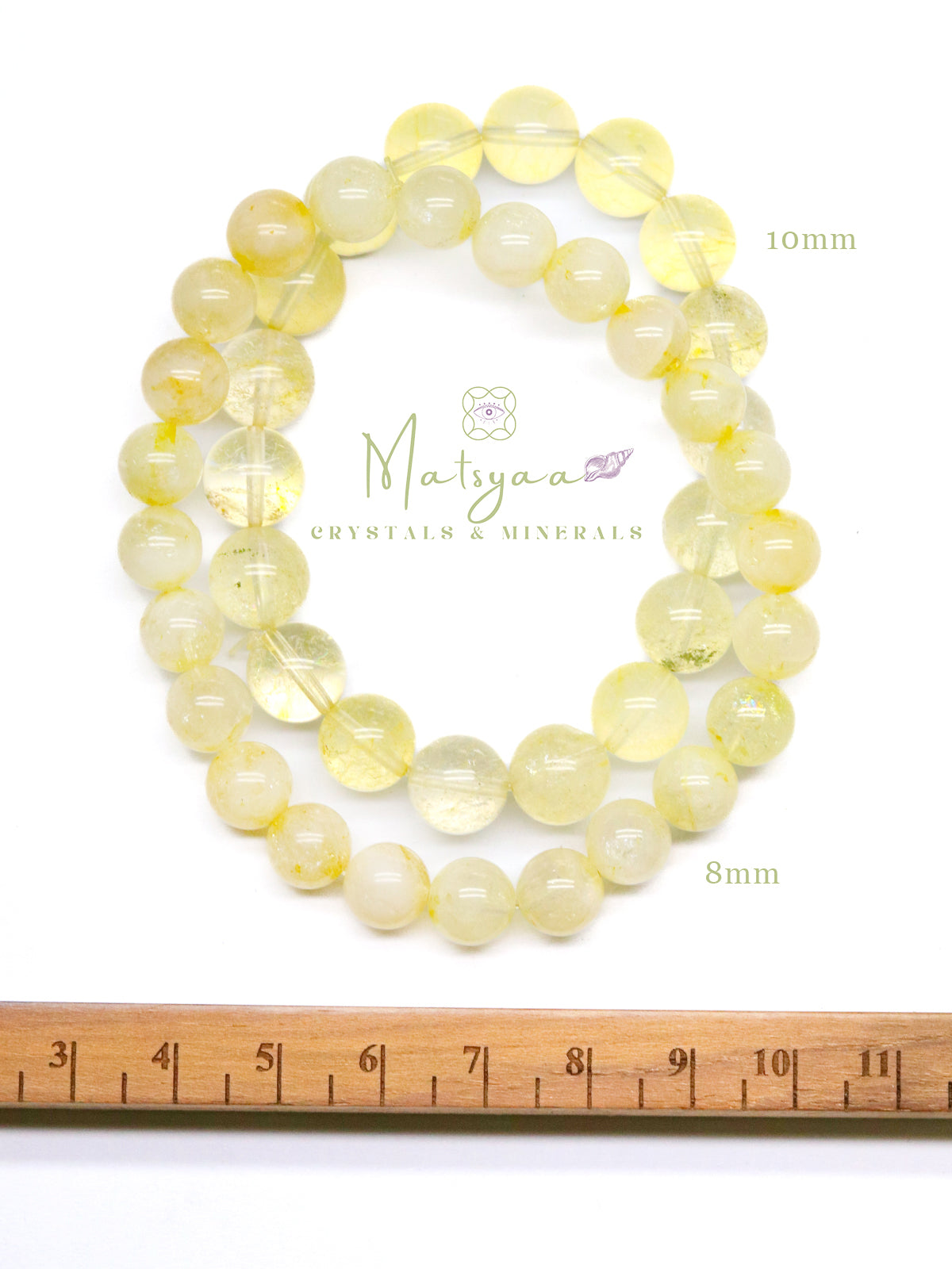 Citrine Bracelet (Colour enhanced and treated)