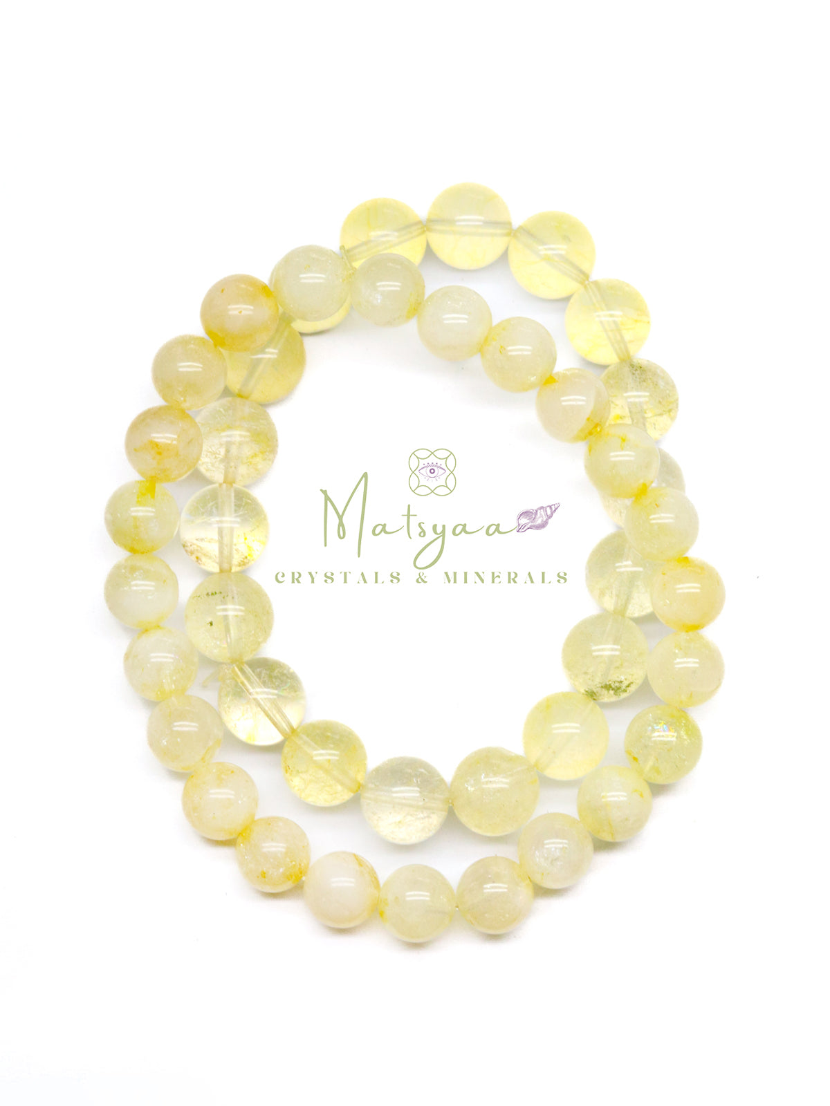 Citrine Bracelet (Colour enhanced and treated)