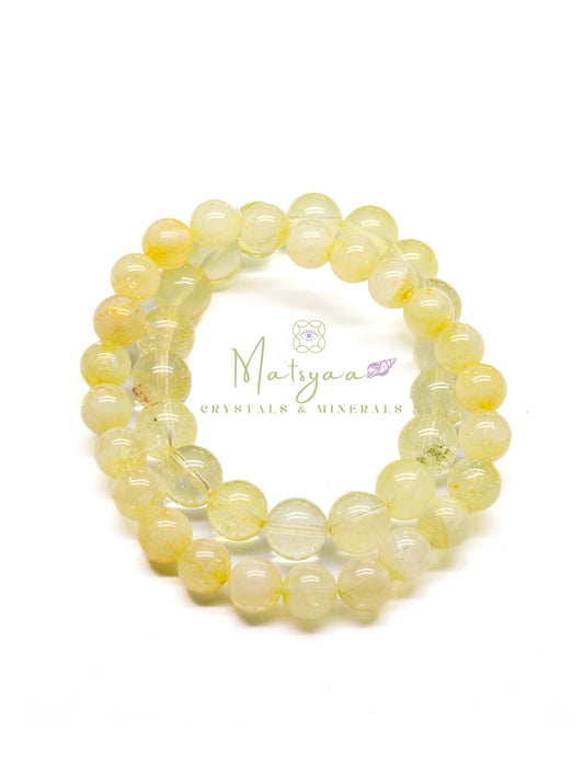 Citrine Bracelet (Colour enhanced and treated)